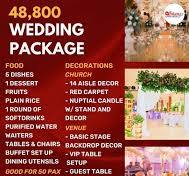 wedding catering packages