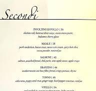 upscale italian menu